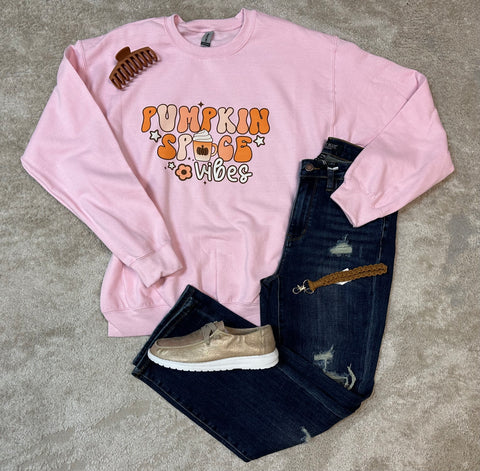 Pumpkin Spice Vibes Crewneck