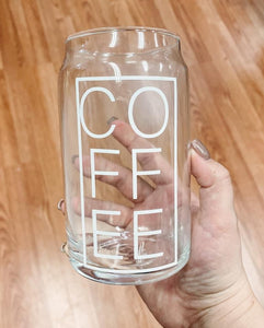 Coffee Glass Bamboo Cup