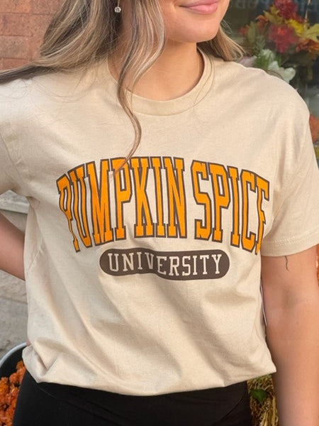 Pumpkin Spice University Tee